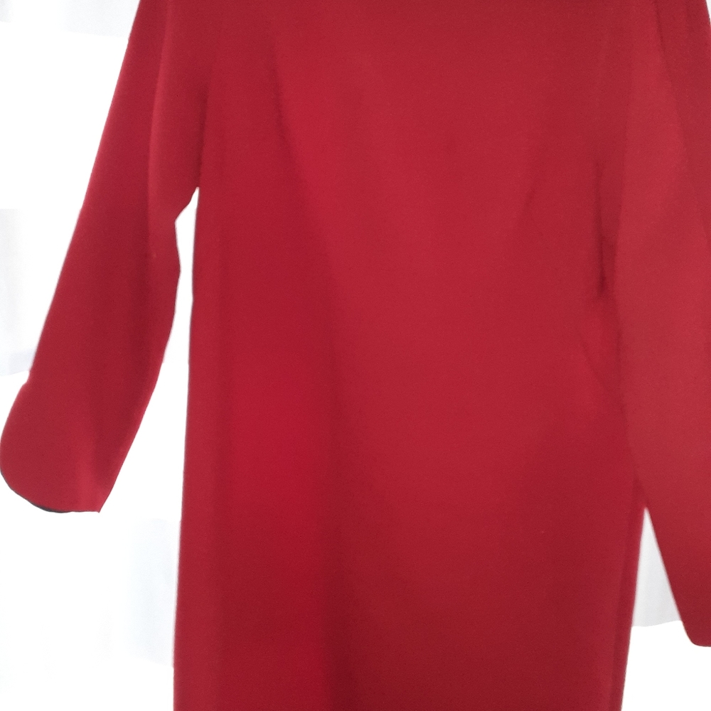 Zara red dress